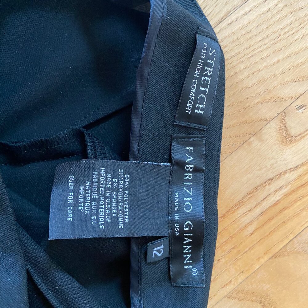 Fabrizio Gianni Black Pants